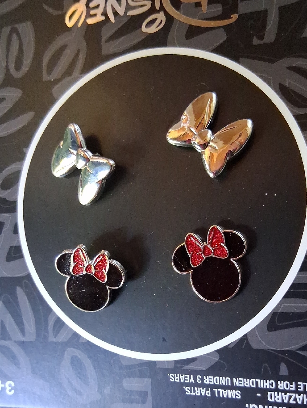 Minnie Mouse &bow Earrings